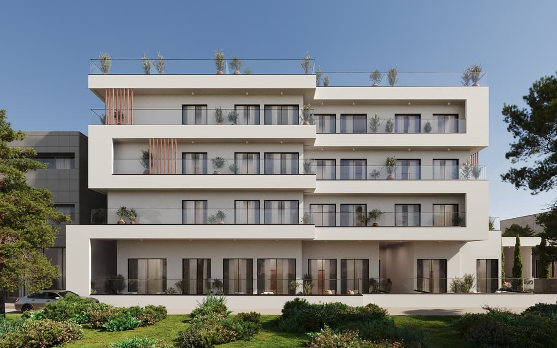 Moderne appartementen in Lykovrysi, Noord-Athene, Lykovrysi, Athene, Griekenland