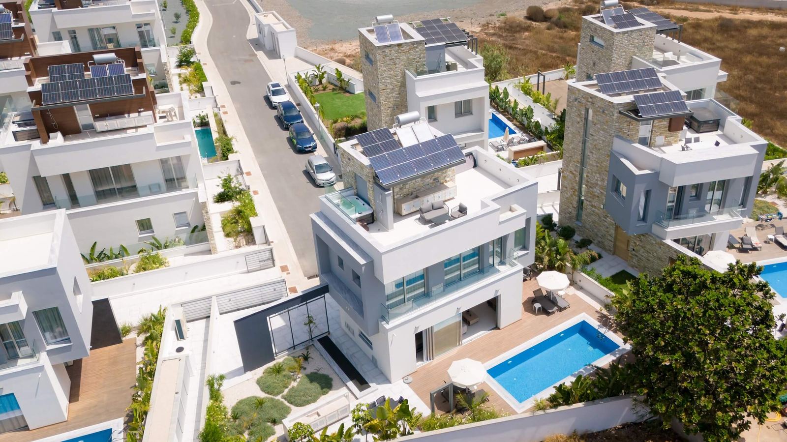 Villa mit Meerblick in Ayia Napa