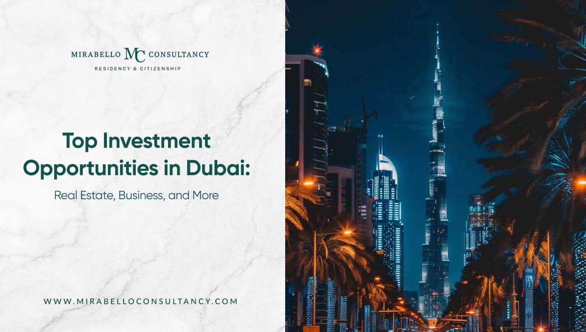 Investitionsmöglichkeiten in Dubai 2026: Immobilien, Golden Visa & Steuern