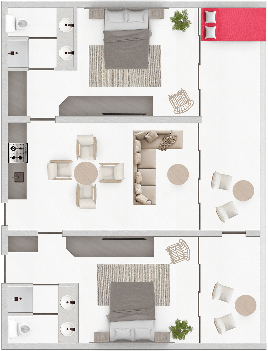 Apartments Within a Boutique Seaside Resort Complex, Antigua, image 2 of 11, Half Moon Bay, Antigua, Antigua and Barbuda