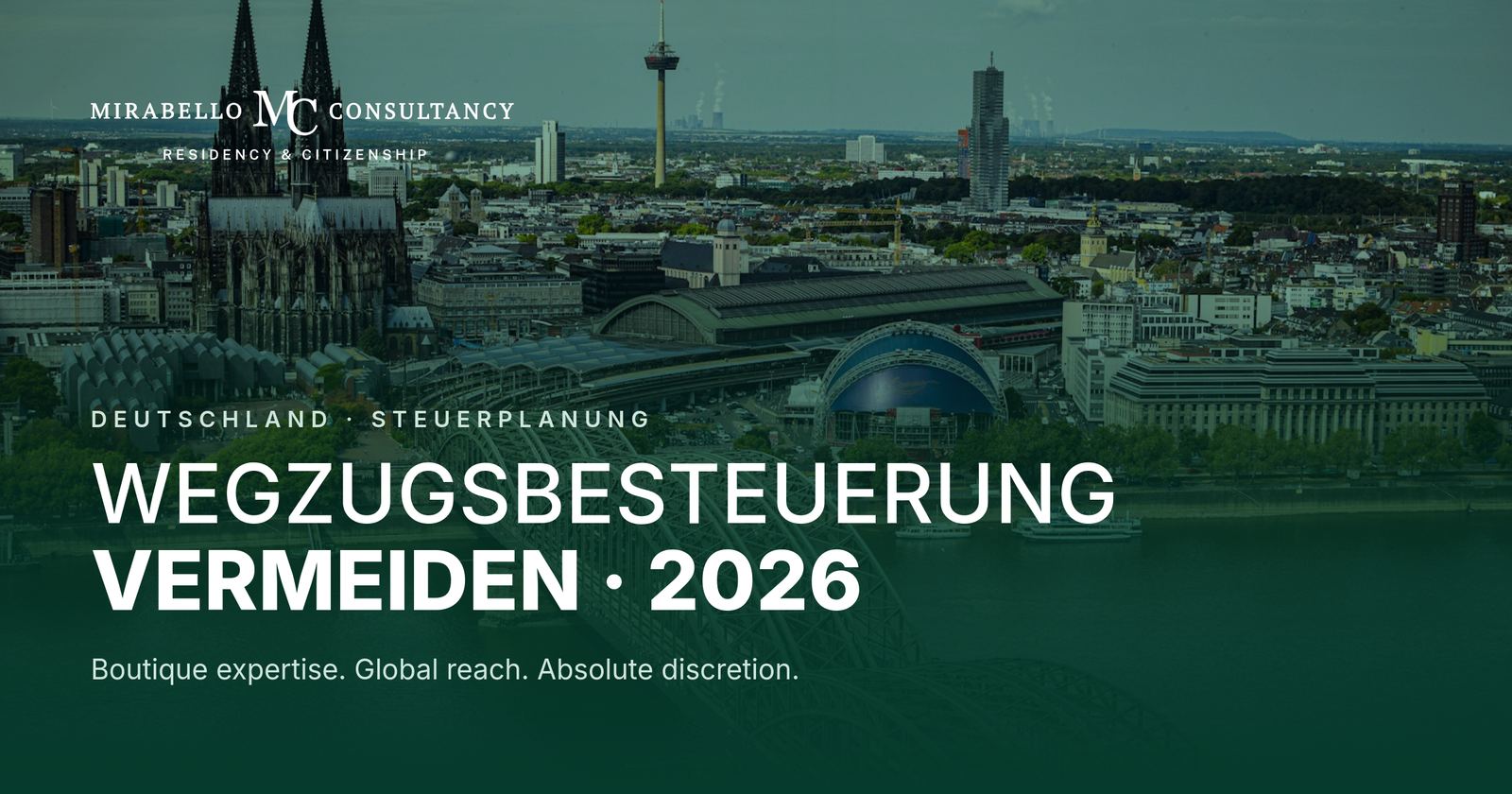 Wegzugsbesteuerung vermeiden 2026: Der vollständige Leitfaden für deutsche HNWIs