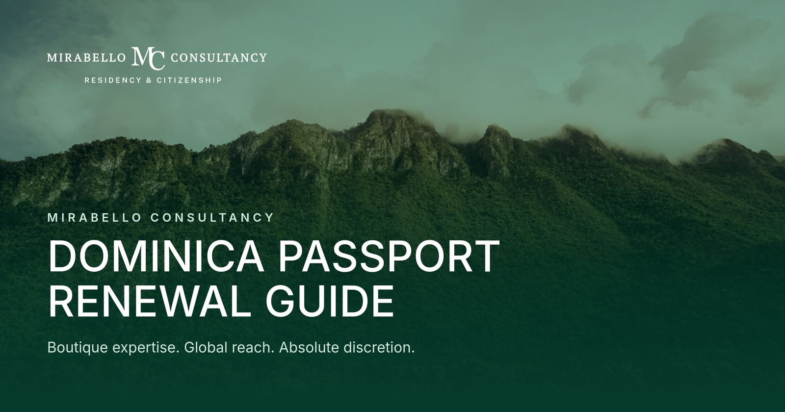 Dominica Passport Renewal 2026: Complete Guide for CBI Holders