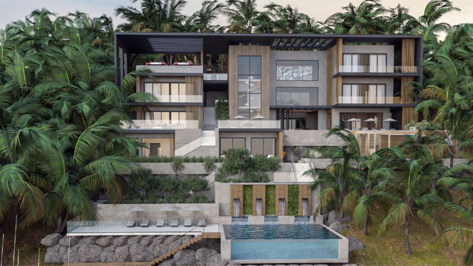 Paradise Point Villa Saint Lucia, Investitionsimmobilie für pass in Saint Lucia