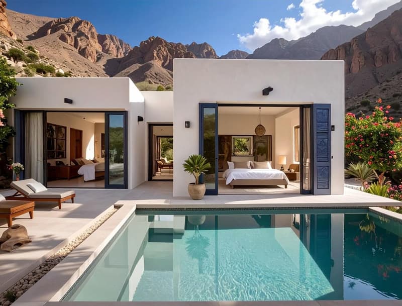 Villas fermières à Jebel Sifah, Photo 4 sur 5
