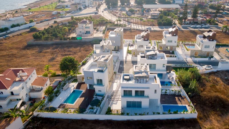 Villa vue mer avec piscine à débordement, Ayia Napa, Photo 4 sur 19