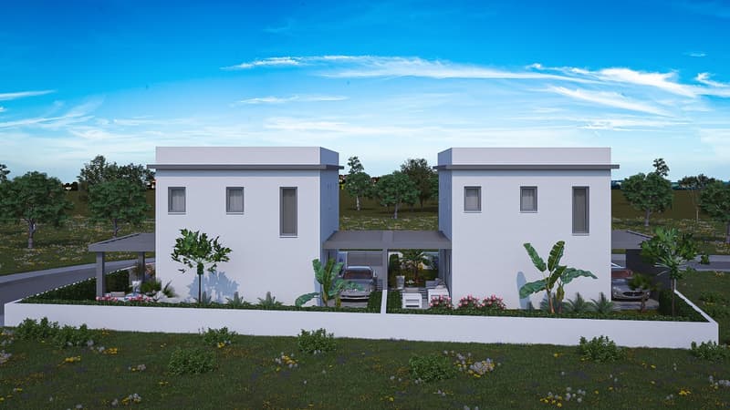 Twee villa's met energieklasse A, landinwaarts van Ayia Napa, Foto 5 van 7