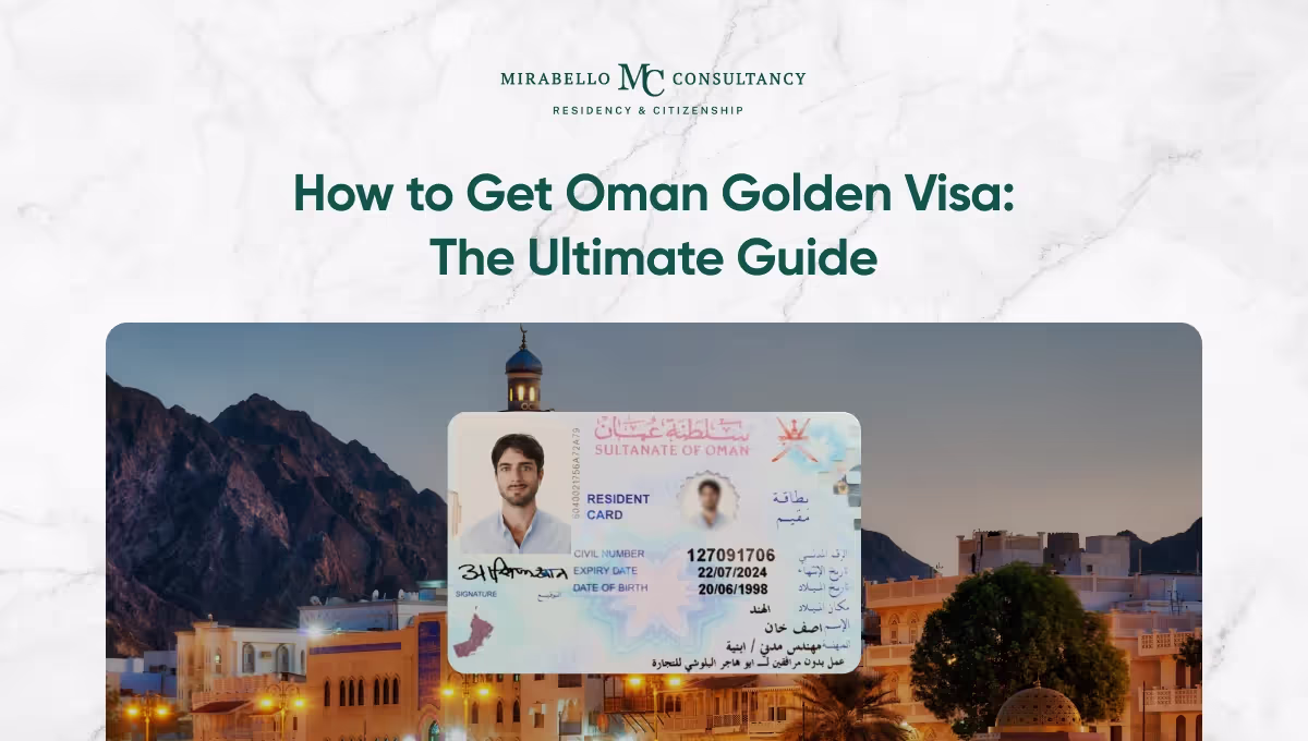 Cómo Obtener la Visa Dorada de Omán en 2026