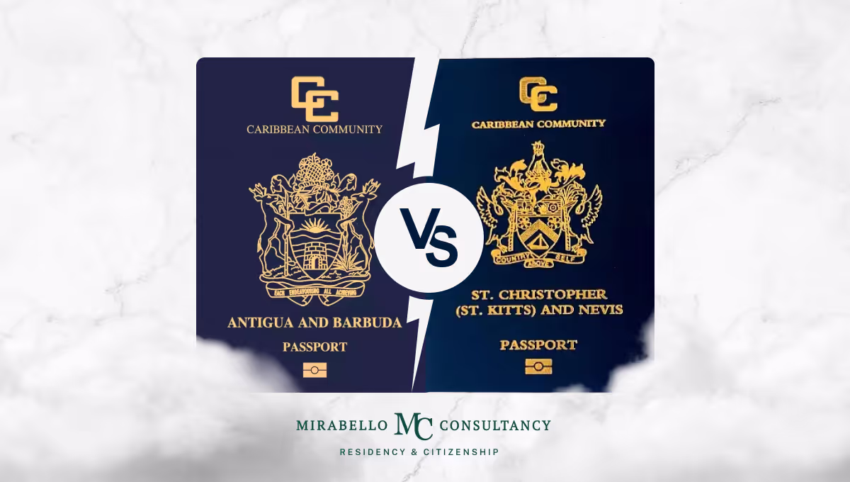 Antigua e Barbuda vs St Kitts e Nevis: Confronto Investment Migration 2026
