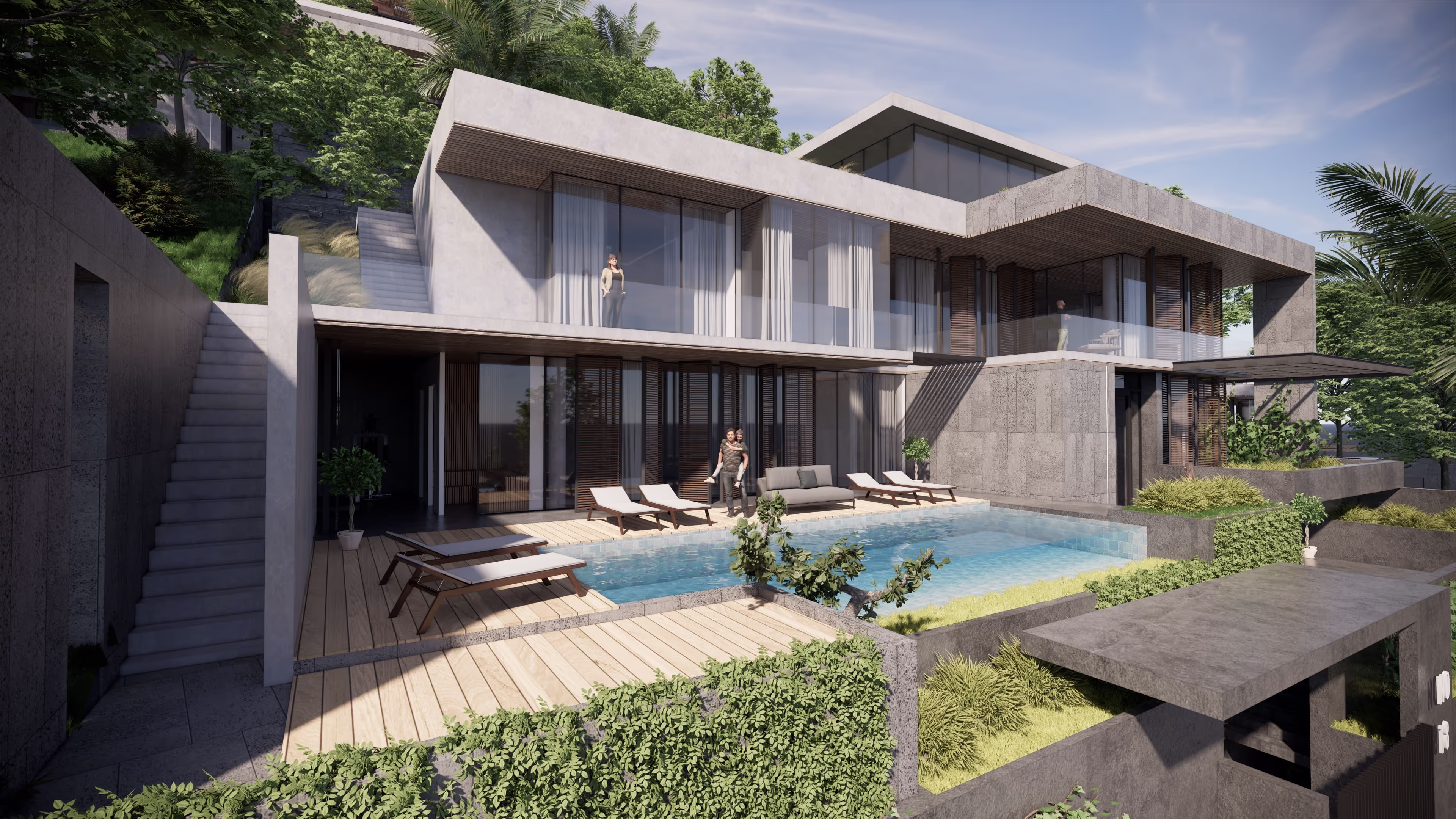 Villa Privada con Vista al Mar - Santa Lucía