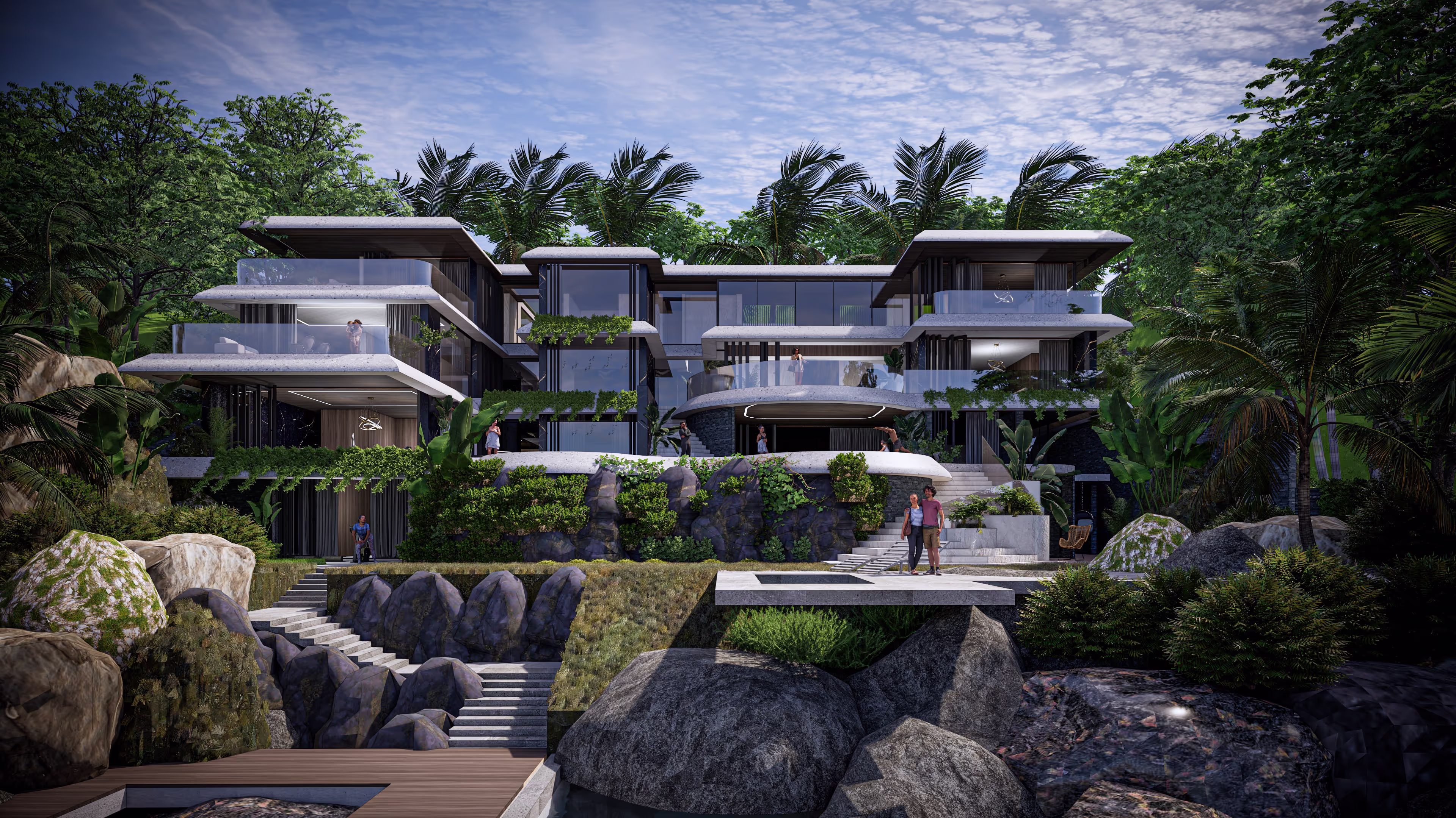 Modern 8-Bedroom Oceanview Villa in Rodney Bay, Investitionsimmobilie für pass in Saint Lucia