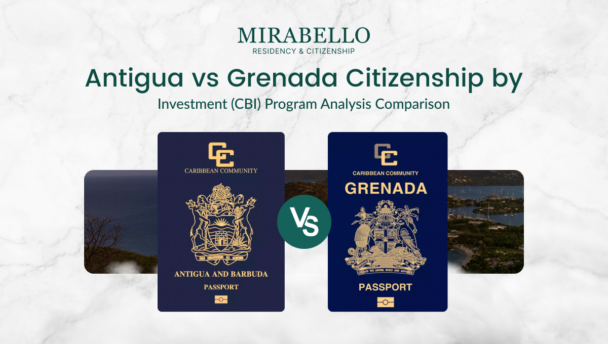 Antigua e Barbuda vs Grenada: Confronto Completo sulla Cittadinanza per Investimento 2026