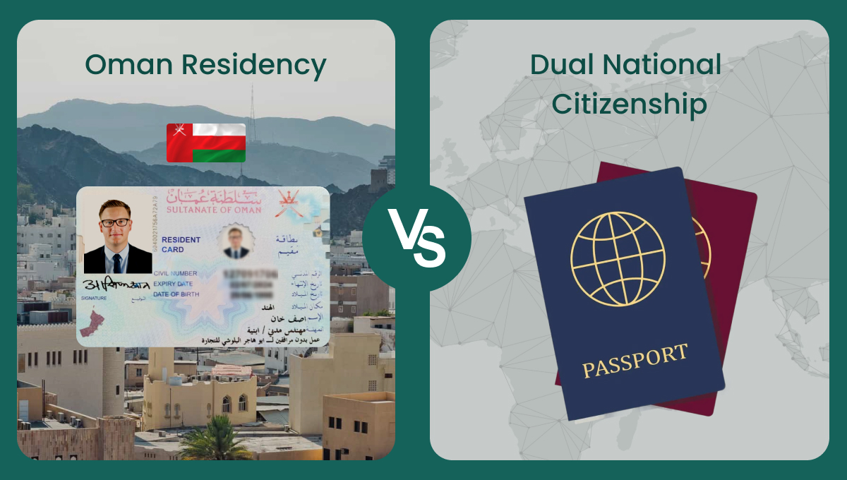 Doble Ciudadanía vs Residencia Golden Visa de Omán 2026: ¿Cuál es la Opción Correcta para Usted?