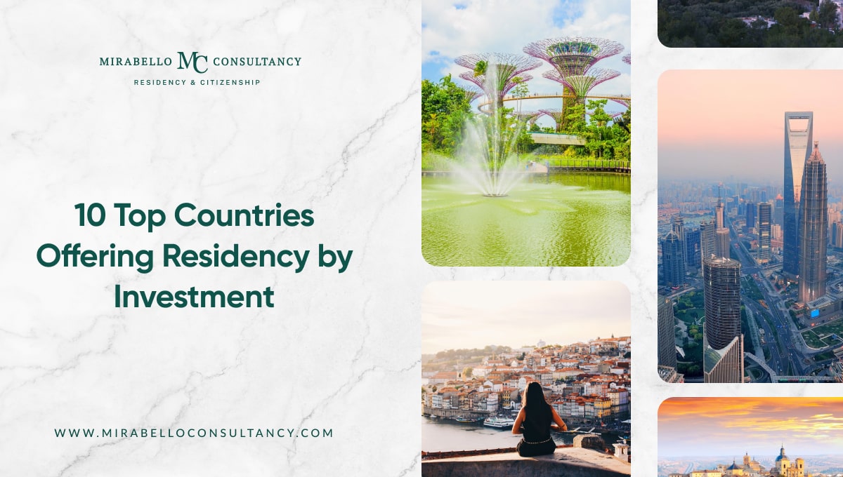 Top 10 Países con Residencia por Inversión 2026: Guía Completa