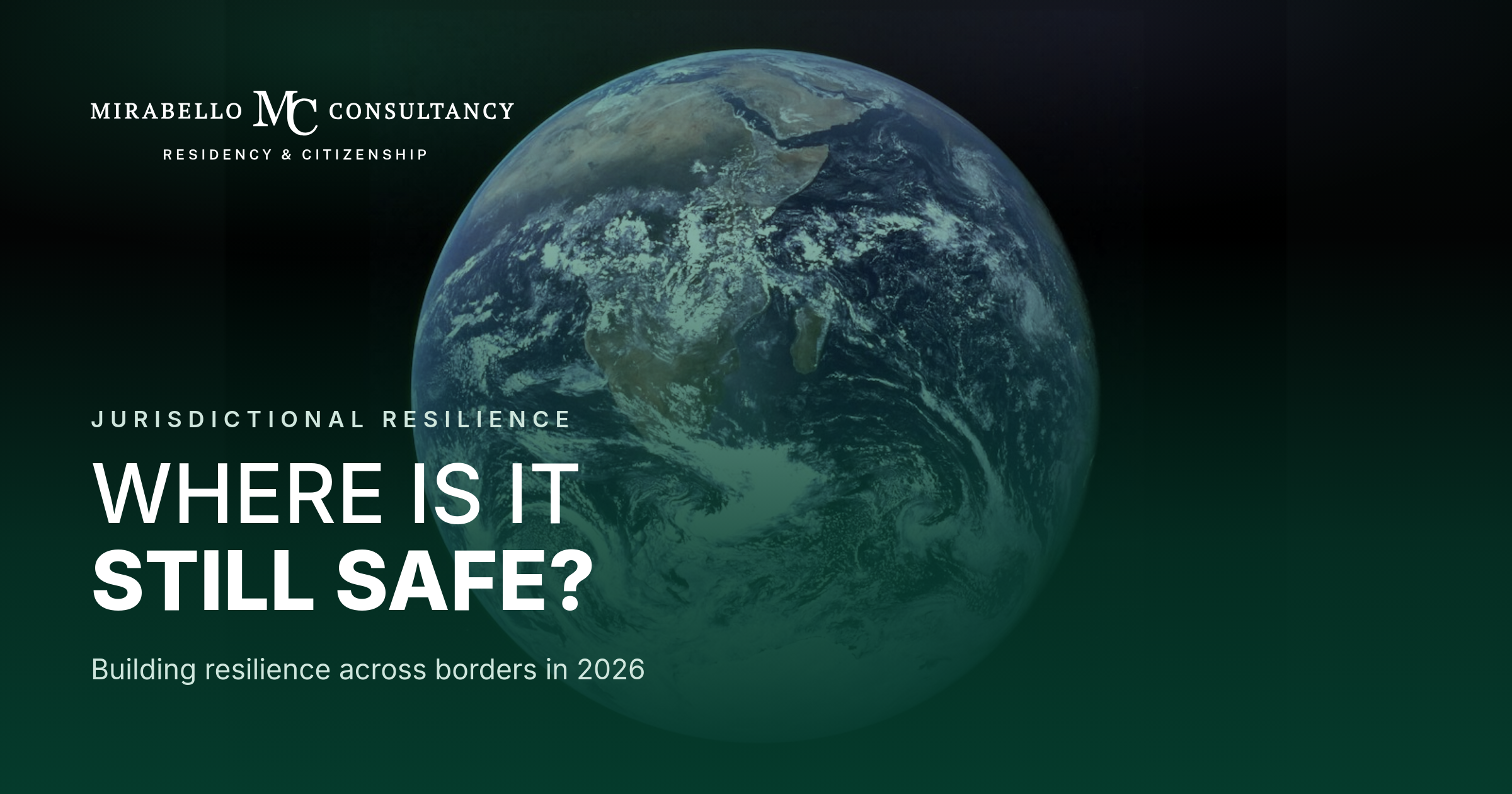 Onde Ainda É Seguro? Resiliência Jurisdicional em 2026