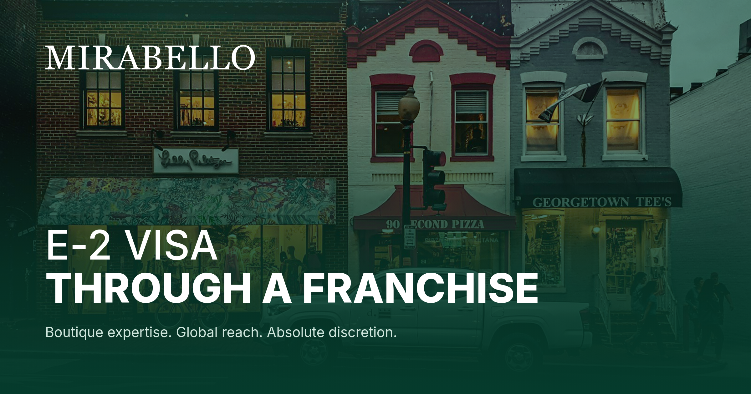 Franchising con visto E-2 nel 2026: guida all'acquisto di un franchising statunitense
