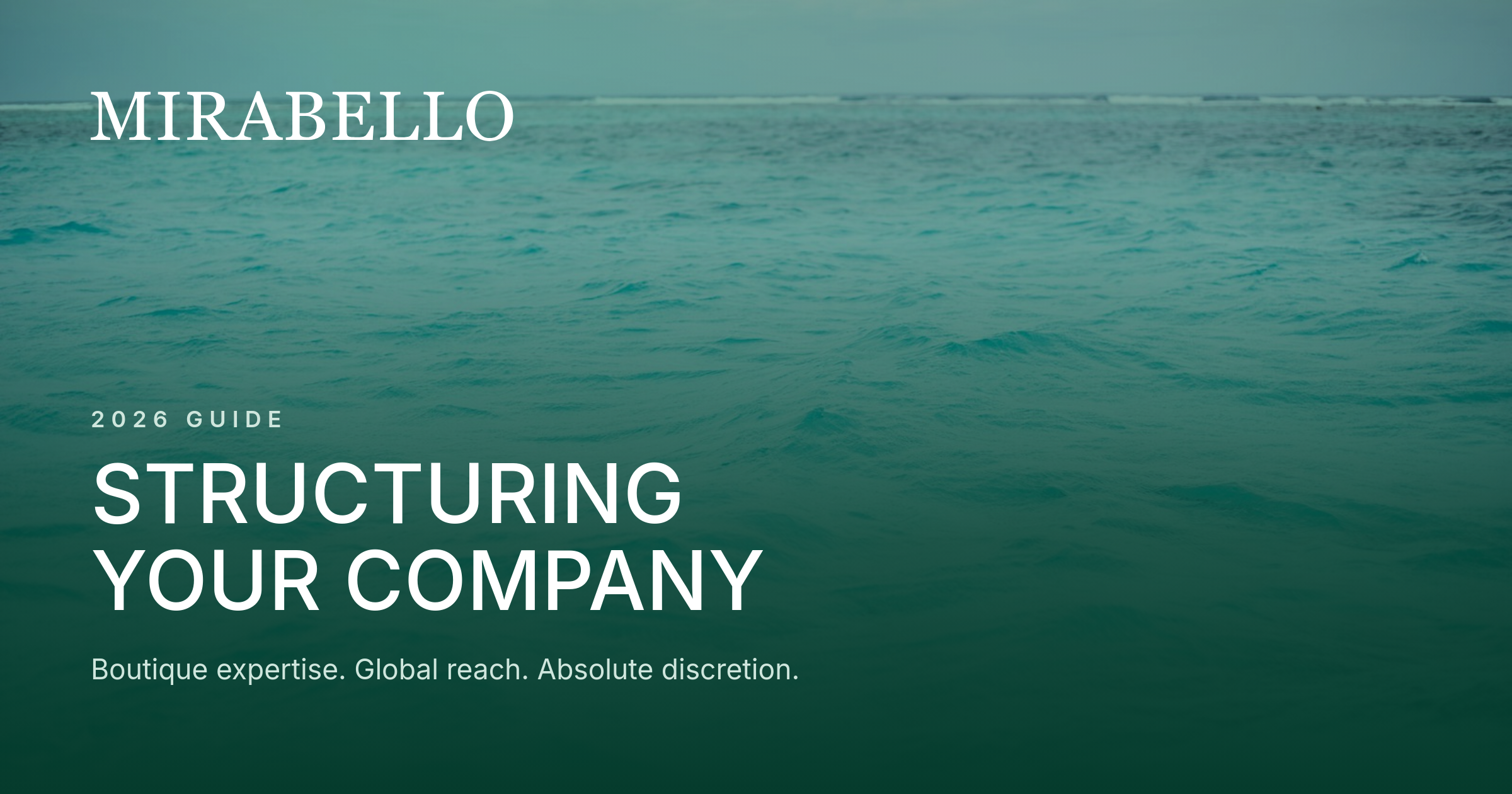 Caribbean IBC Formation 2026: Company Setup Guide for CBI Citizens