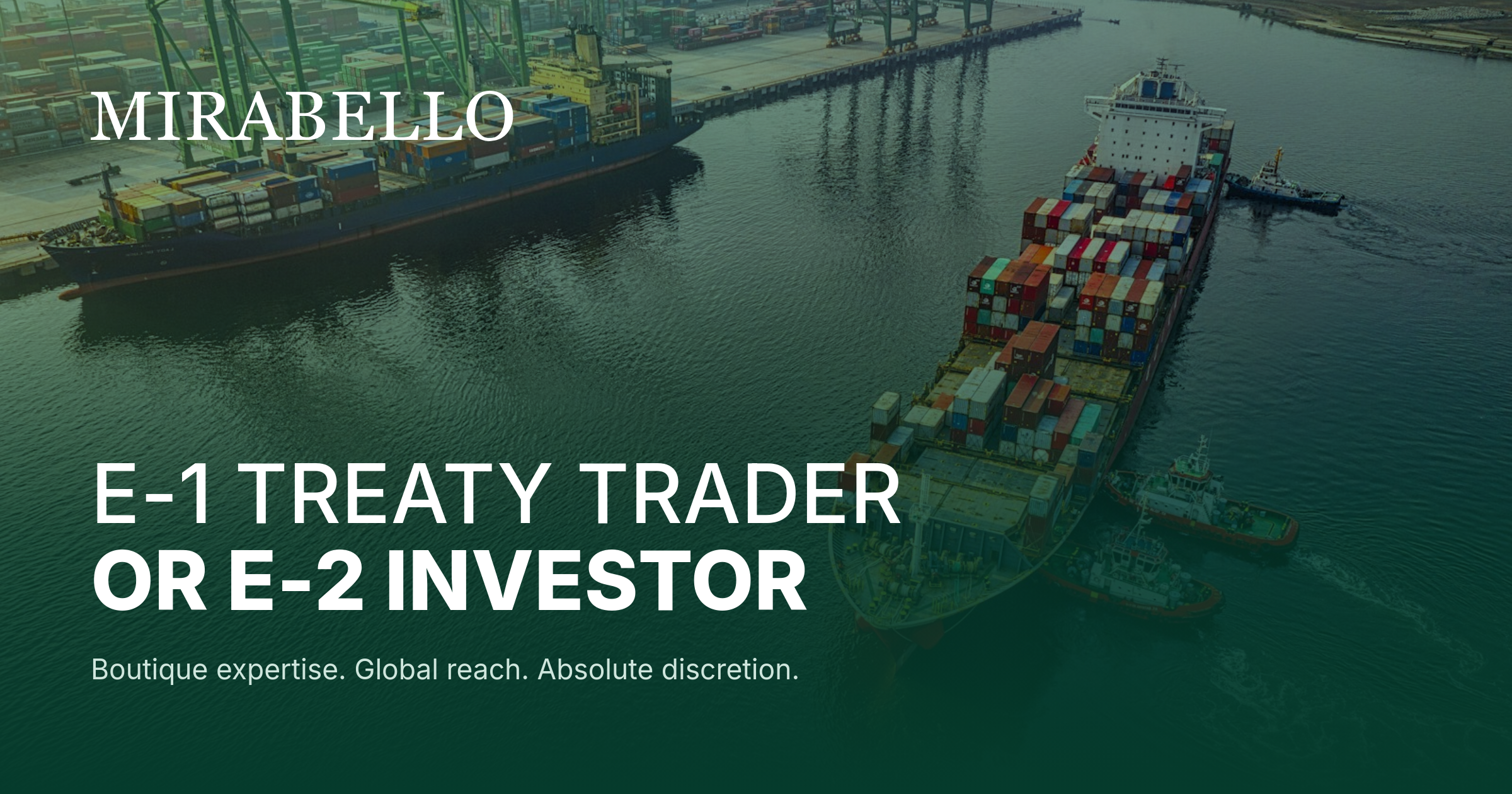 E-1 Visa vs E-2 in 2026: Treaty Trader or Treaty Investor?