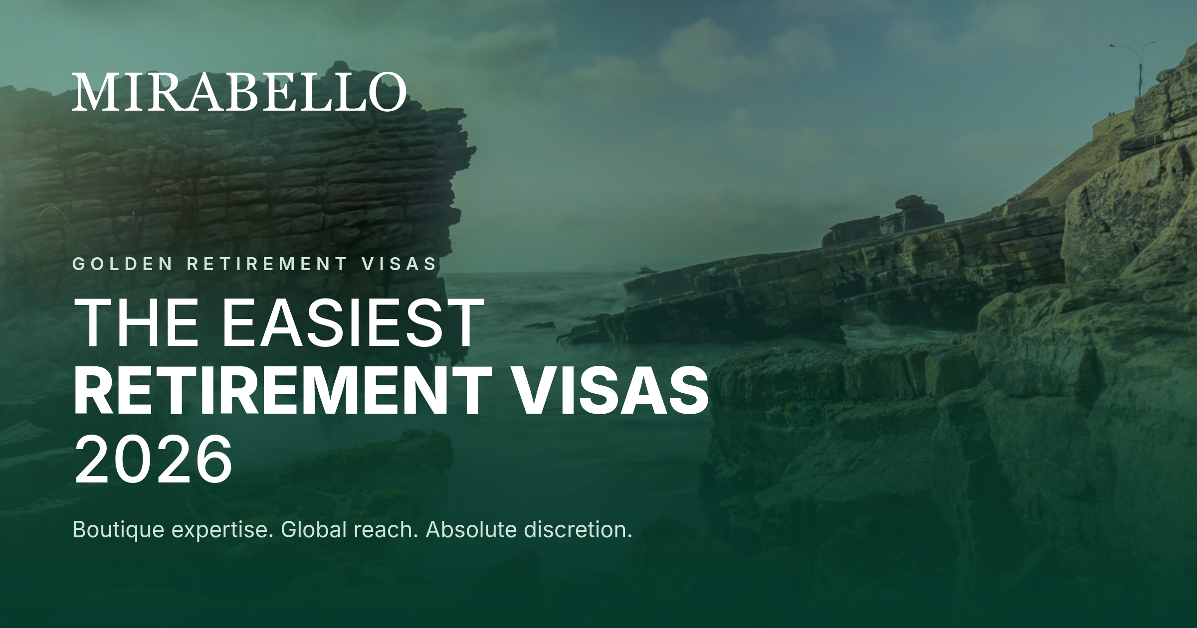 Which Country Has the Easiest Retirement Visa in 2026?