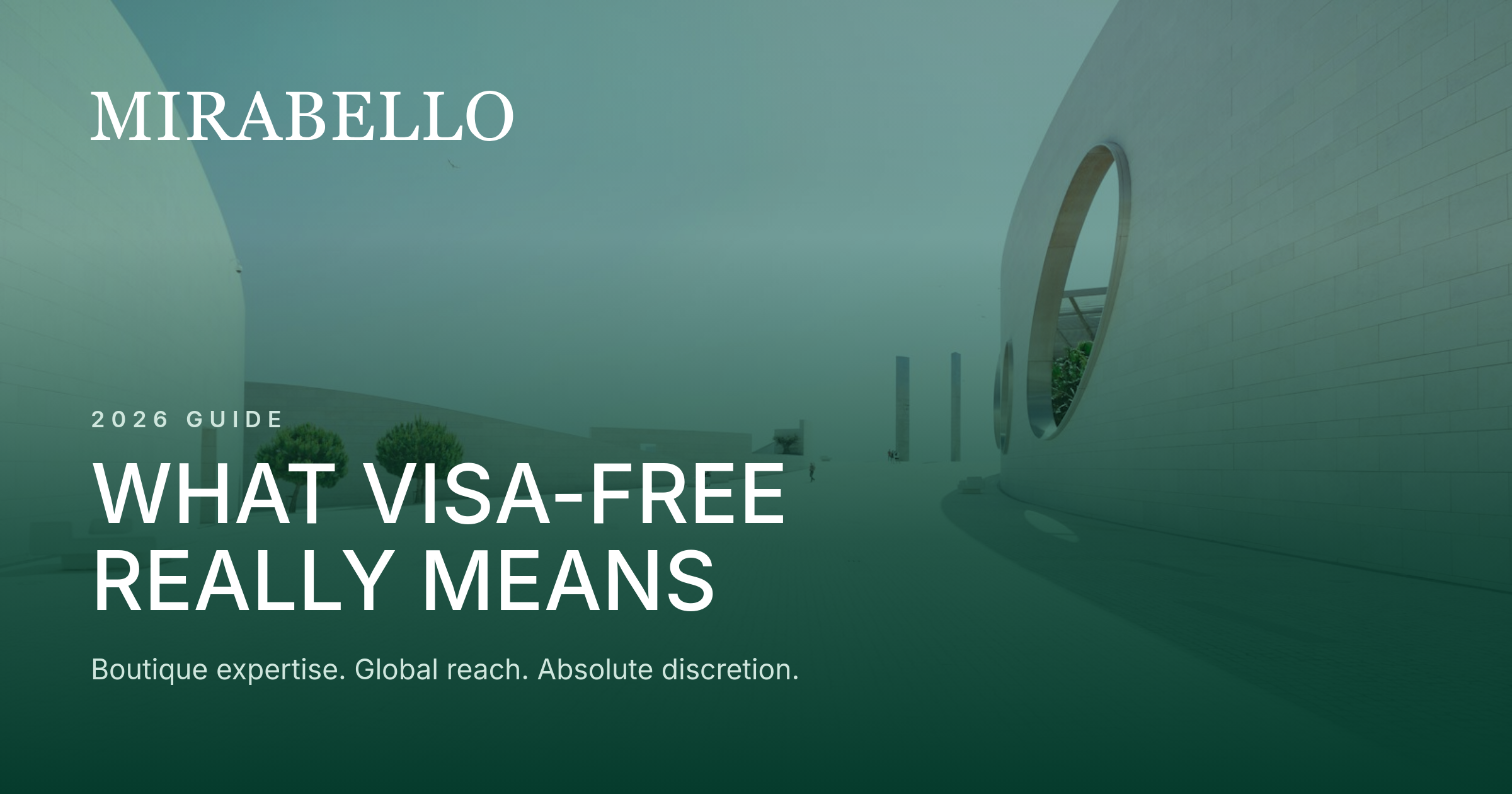 Visa-Free Second Passport Access Explained: Global Mobility in 2026