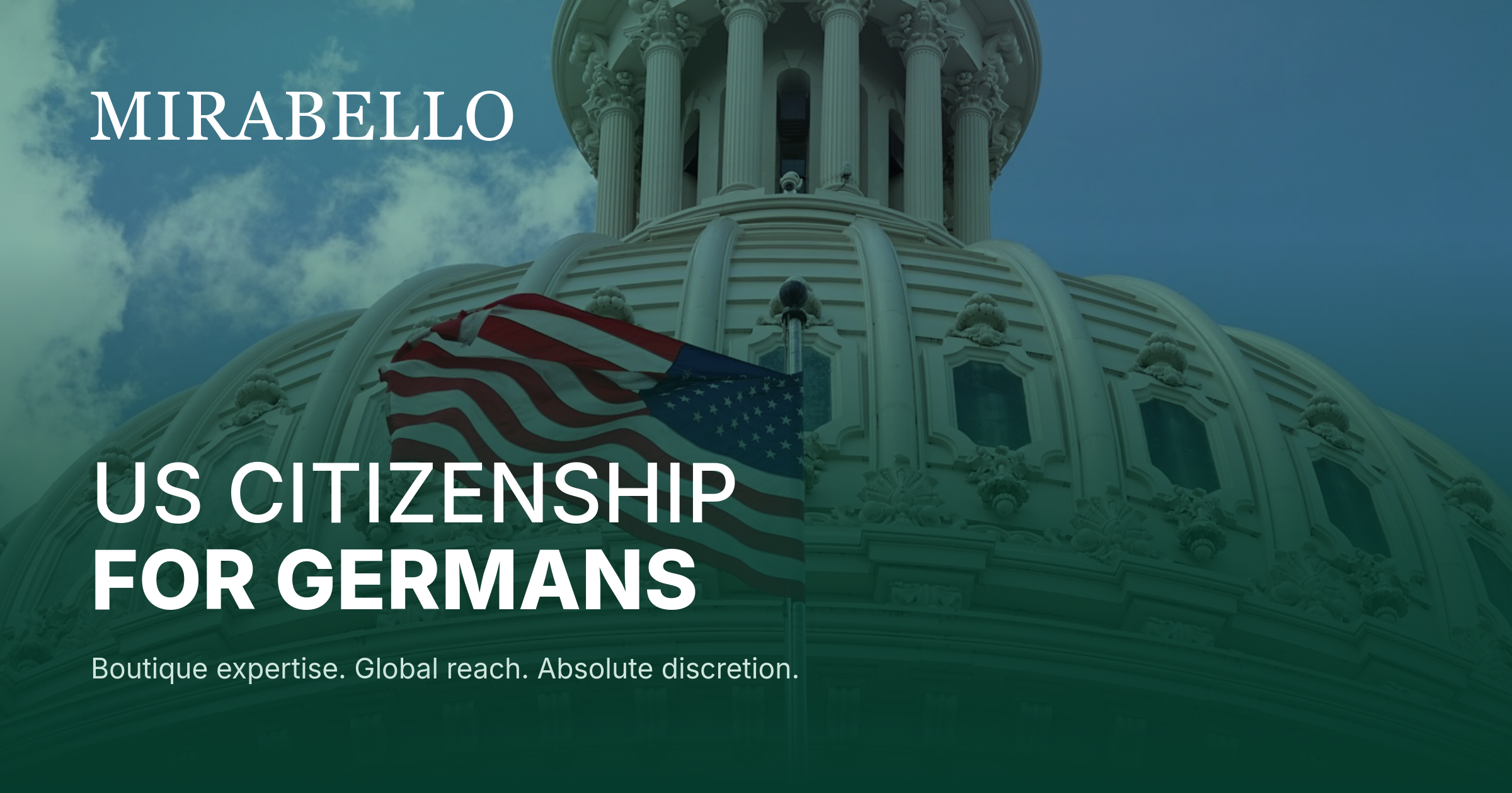 How Germans, Austrians and Swiss Get US Citizenship in 2026