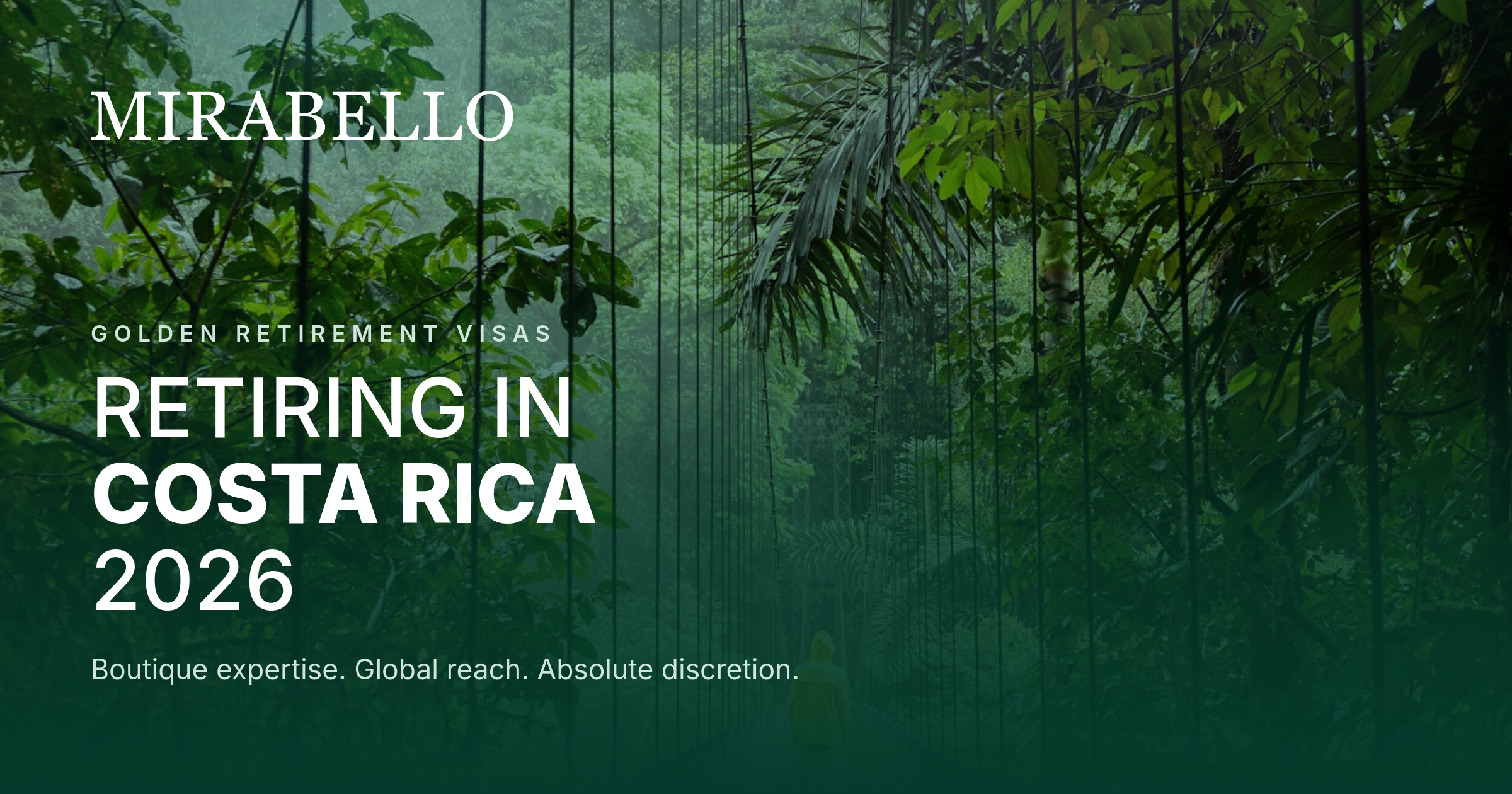 How to Retire in Costa Rica in 2026: What Visa Do You Need?