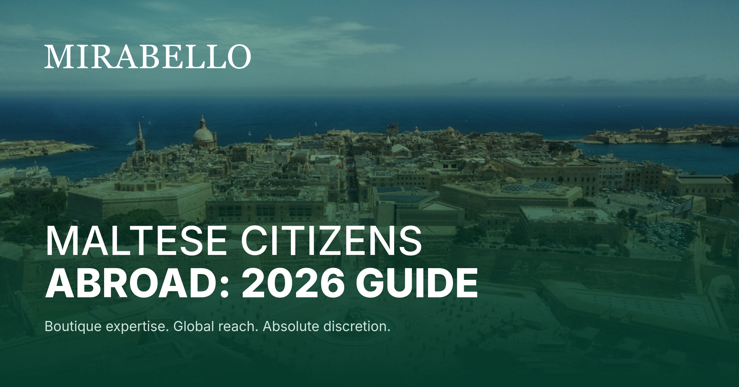Maltesische Staatsbürger im Ausland: Der vollständige Leitfaden 2026 zu Reisepass, Geburt und Heirat