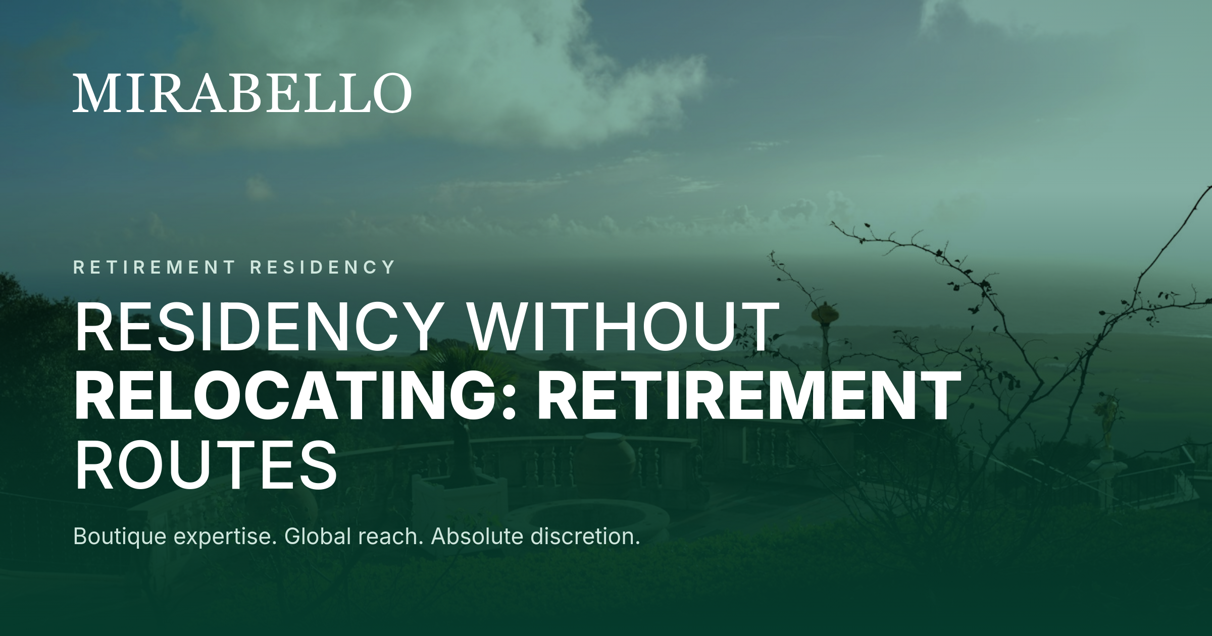 Residenza senza trasferirsi: percorsi per pensionati e redditi passivi senza soggiorno minimo (2026)
