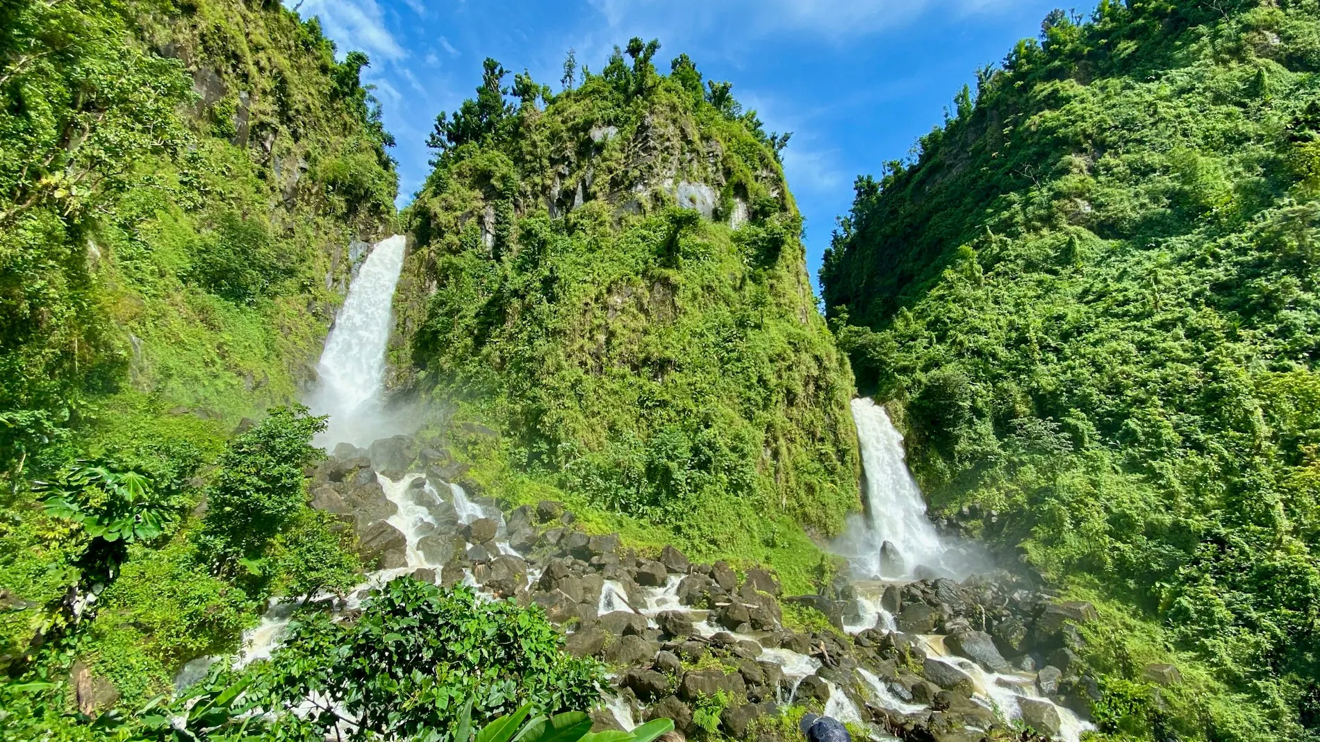 Trafalgar Falls twin waterfalls in Dominica's rainforest: Dominica citizenship by investment, Dominica Passport Renewal: Fees, Documents and Process (2026)